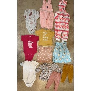 Baby Girl 6 Month Clothing Lot